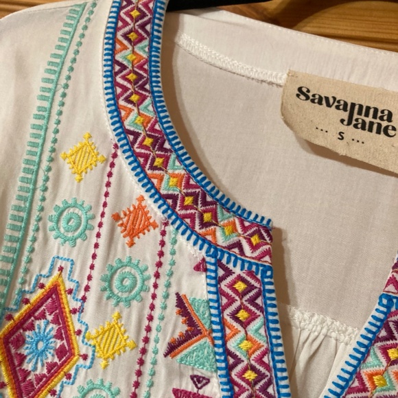 Savanna Jane Embroidered top, small - Picture 5 of 7
